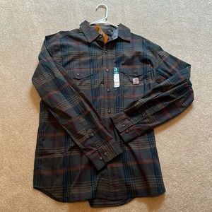 Men’s Long Sleeve Carhartt Button Up